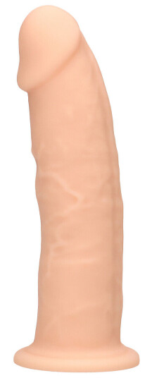 Shots Toys - RealRock RealRock Ultra: Silicone Dildo / Dual Density, 15 cm, lys