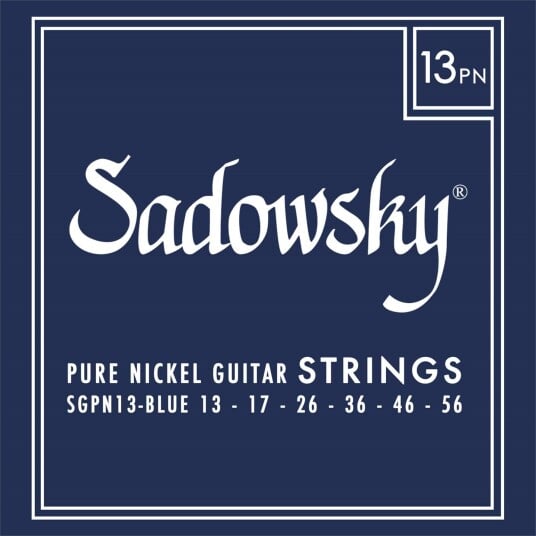 Sadowsky Blå Label Guitar String Set 013-056 Pure Nickel