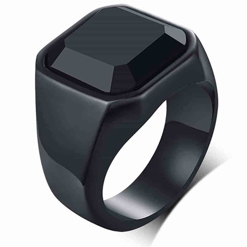 High50 svartbelagt herrering High50 svartbelagt herrering