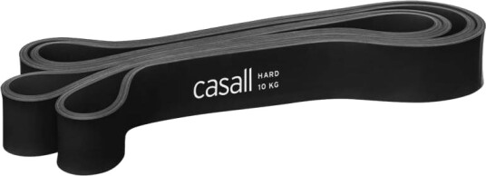 Casall Long Rubber Band Hard Black One size Casall Long Rubber Band Hard Black One size