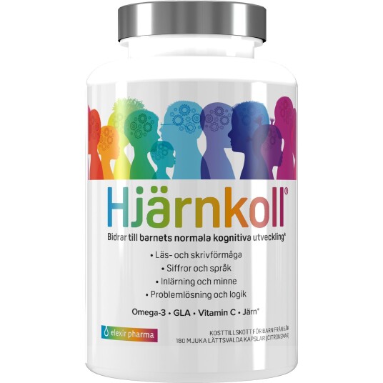 Elexir Pharma Hjärnkoll 180 stk Elexir Pharma Hjärnkoll 180 stk
