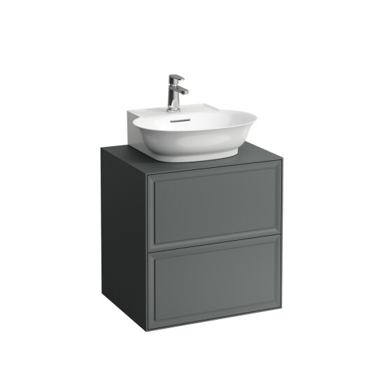 Laufen The New Classic Servantskap 575x455 mm Trafikkgrå