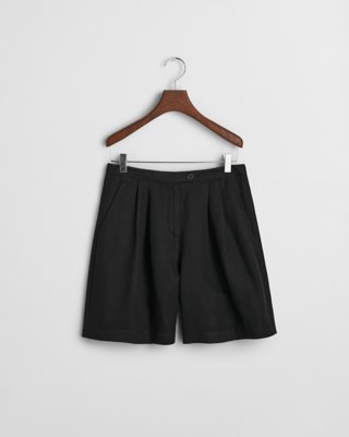 Gant Skreddersydde linshorts BLACK 44