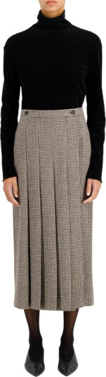 Harris Wharf London Dame Skjørt Beige M, Harris Wharf London Dame Skjørt Beige M,