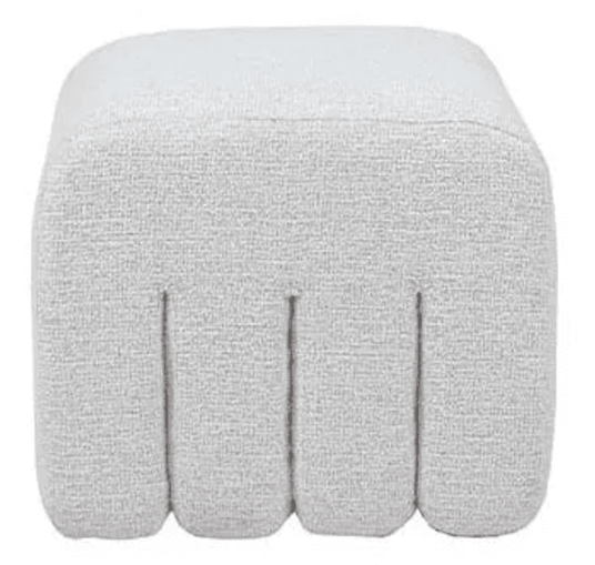 Trend Collection Ciske Puff Bouclé Ecru S – 50 x 46 x 45 cm Trend Collection Ciske Puff Bouclé Ecru S – 50 x 46 x 45 cm