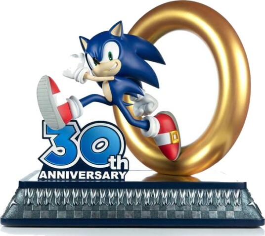 Sonic The Hedgehog 30års jubileum Figur av First 4 Figures