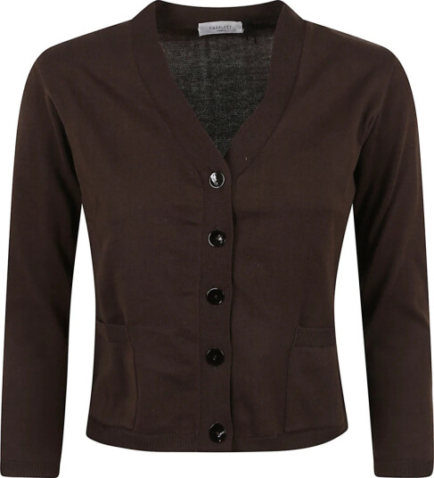 Charlott Dame Strikkevarer Brun M, Charlott Dame Strikkevarer Brun M,