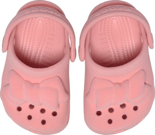 Crocs Sandaler   Crocs Lilles fløyel Bow   Powder Rosa   Crocs   17/19   Sandals