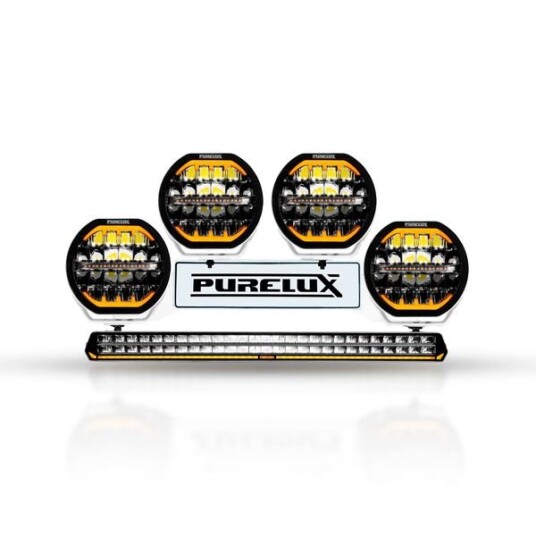 Ekstralyspakke PURELUX WRC 27 964W / 68 500 lm Med hvite Ranger 9 ekstralys