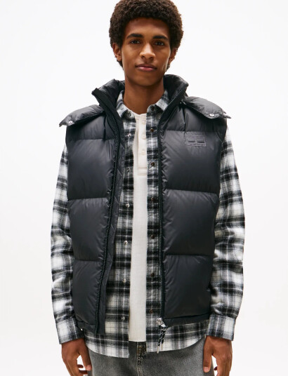 Tommy Jeans Tjm Alaska Down Vest Ext - Black - XXL Tommy Jeans Tjm Alaska Down Vest Ext - Black - XXL