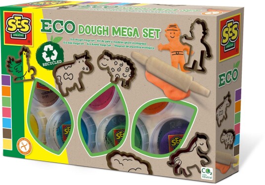 Ses Creative Modellervoks ECO Megasett