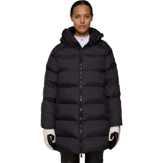 J.Lindeberg Baryl Padded Parka Dame Black M J.Lindeberg Baryl Padded Parka Dame Black M