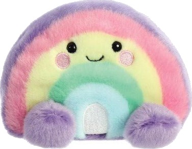 Bamse Palm Pals Vivi regnbue 13cm Bamse Palm Pals Vivi regnbue 13cm