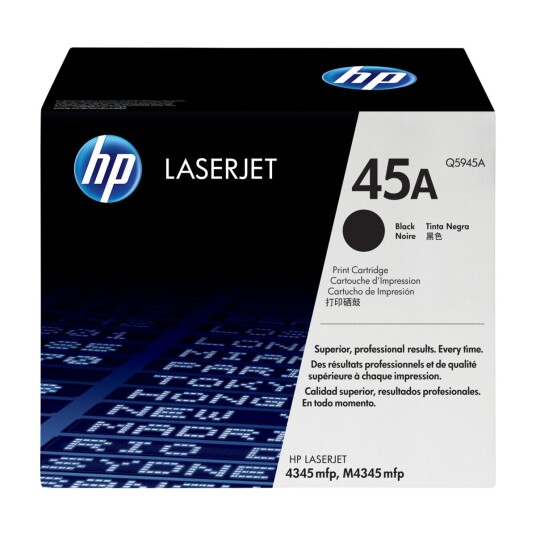 HP 45A 1 STYKKER ORIGINAL SVART