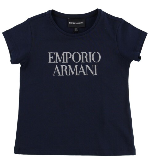 Giorgio Armani Emporio Armani T skjorte Navy m. Glitter Emporio Armani 6 år 116 T skjorte Blå