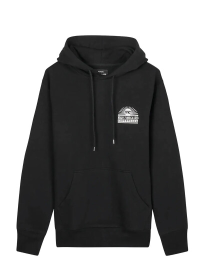 Mads Nørgaard Compact Cotton Play Hoody - Black - M Mads Nørgaard Compact Cotton Play Hoody - Black - M