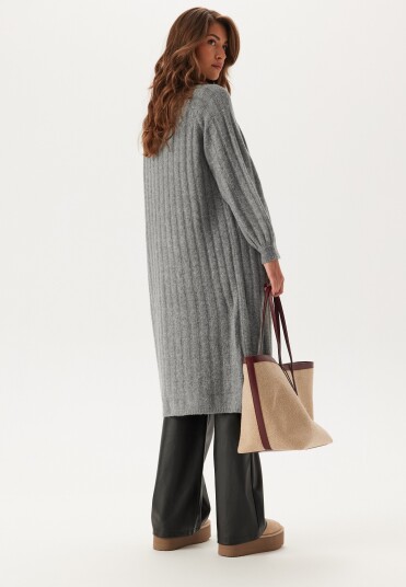 Pieces Pcmaggy Ls Long Knit Cardigan