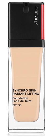 Shiseido Synchro Skin Radiant Lifting Foundation 220 Linen med SPF 30 - Fuktighetsgivende og Dermatologisk testet