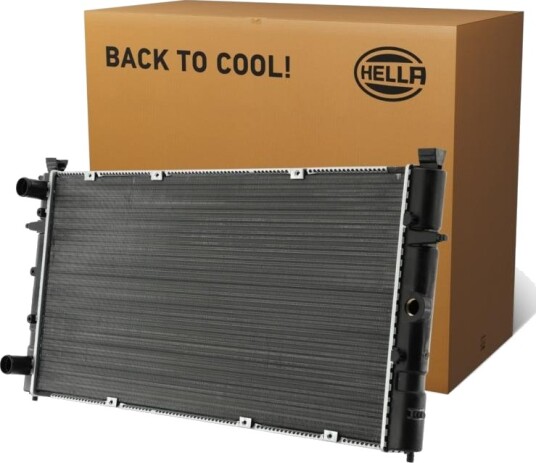 Radiator, motorkjøling HELLA 8MK 366 302-011