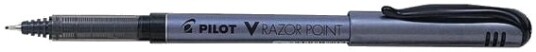 Pilot Fiberpenn V Razor Point Sort