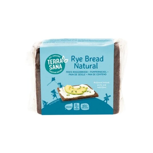 TerraSana rye bread natural 500 g