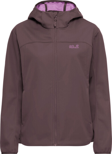 Jack Wolfskin Women"s Windhain 2 Hoody Sheer Plum XS
