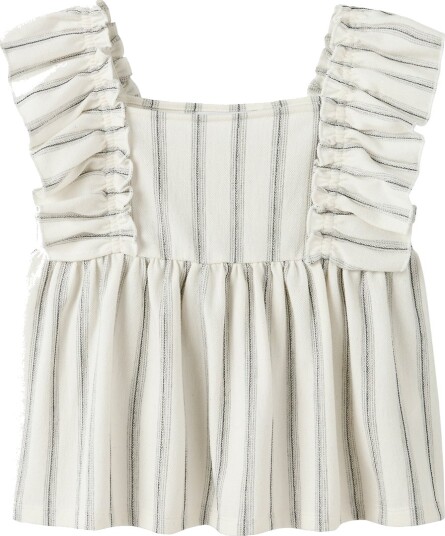 Name It Topp NkfHerine Mandelmelk Name It 9 10 år 134 140 Singlet Hvit