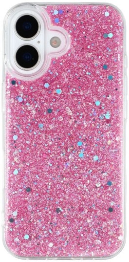 EIDERWOOD iPhone 17 Glitter Deksel Rosa EIDERWOOD iPhone 17 Glitter Deksel Rosa