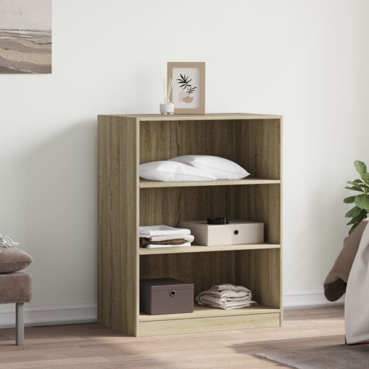 Garderobe sonoma eik 77x48x102 cm konstruert tre 8721012497252