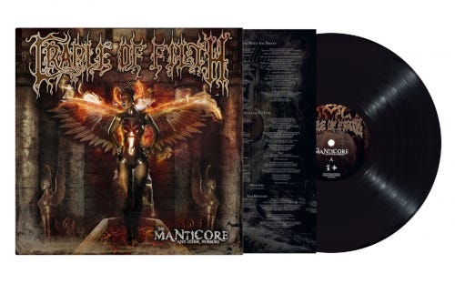 Cradle Of Filth  The Manticore & Other Horrors  LP/Vinyl