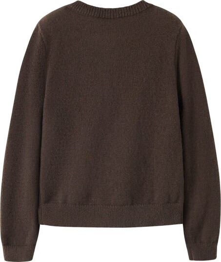 Name It Genser Strikk NkfNellie Chocolate Brown Name It 11 12 år (146 152) Genser Brun
