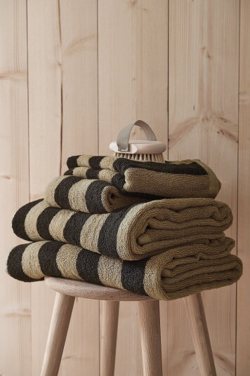 Ellos Home - Frottésett Saga i 4 deler - Beige Ellos Home - Frottésett Saga i 4 deler - Beige
