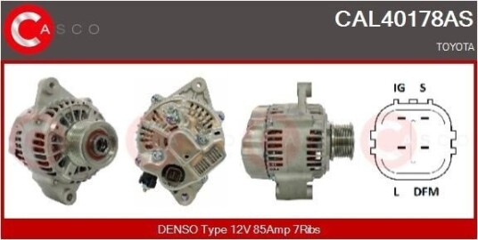 Dynamo CASCO CAL40178AS