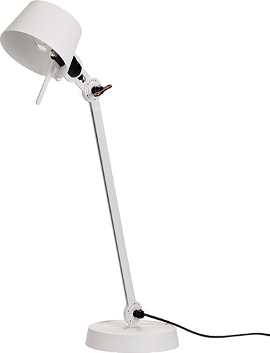 Tonone Bolt Bordlampe Én Arm Pur Hvit