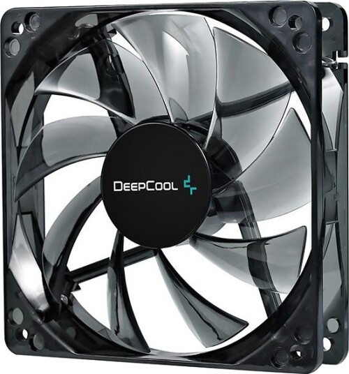Deepcool Wind Blade 120mm LED Kabinettvifte i Halvtransparent Svart Deepcool Wind Blade 120mm LED Kabinettvifte i Halvtransparent Svart