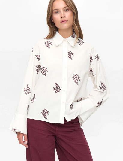 Nümph Nubaily Shirt White 42