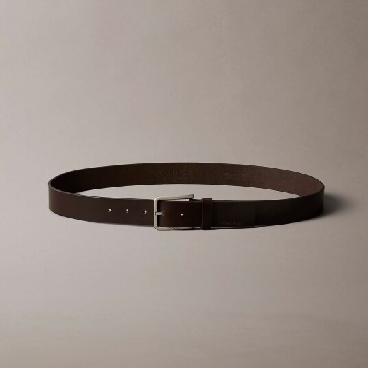 Calvin Klein Warmth Buckle Smooth 35Mm Brown 85 Calvin Klein Warmth Buckle Smooth 35Mm Brown 85