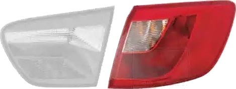 VAN WEZEL 4923932 Baklykt
