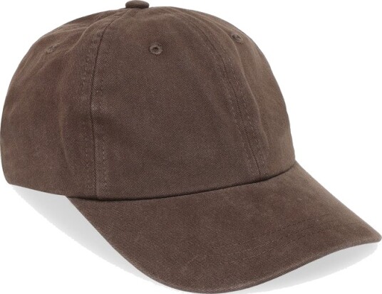 Mango Cotton Visor Cap   Brown   ONE SIZE