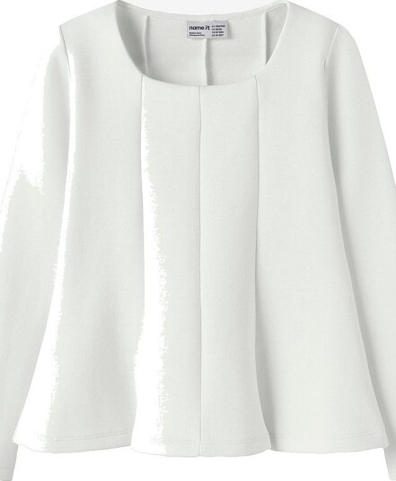 Name It Bluse Nkfofana Ls Top Hvit
