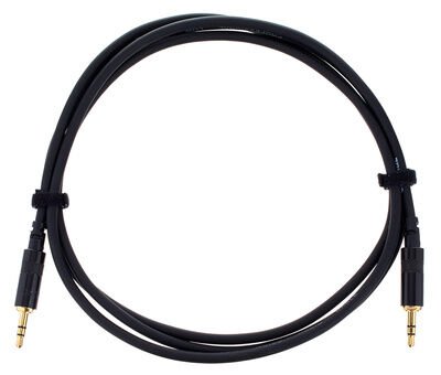 Cordial CFS 1,5m Miniklinkenkabel Schwarz Cordial CFS 1,5m Miniklinkenkabel Schwarz