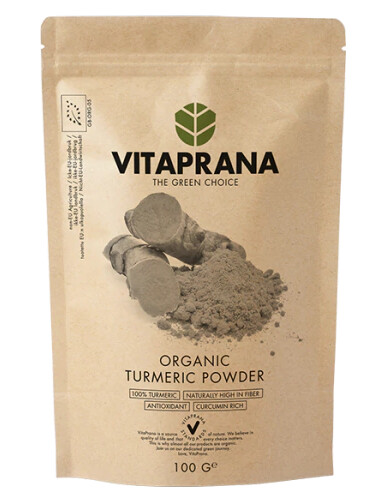 Vitaprana Økologisk Turmeric Powder 100g
