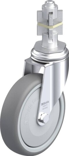 Blickle 639005 Lkra-Tpa 126Kf-11-E17 Styrehjul Hjuldiameter: 125 Mm Bæreevne (Maks.): 120 Kg 1 Stk