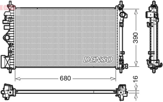 Radiator DENSO DRM20111
