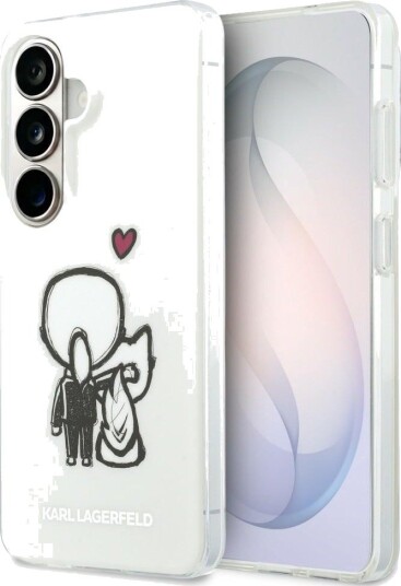 Karl Lagerfeld MagSafe Deksel til Samsung Galaxy S26 - Gjennomsiktig