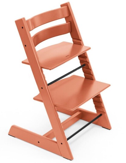 Stokke Tripp Trapp Matstol inkl. Newborn Set Terracotta/Antracite