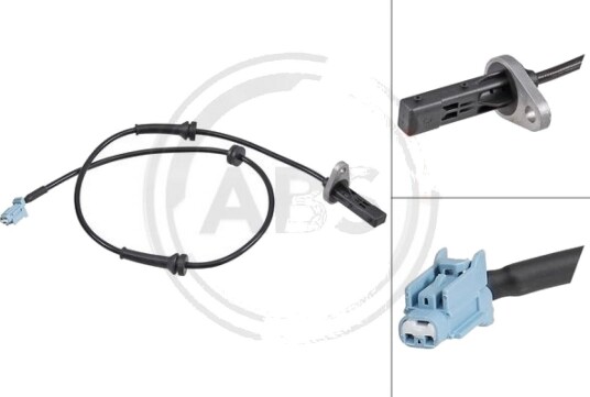 Sensor, ABS A.B.S. 31948