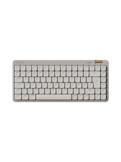 Lofree Flow Lite84 Mekanisk Tastatur med POM-brytere og Ergonomisk Tilt Hvit Lofree Flow Lite84 Mekanisk Tastatur med POM-brytere og Ergonomisk Tilt Hvit