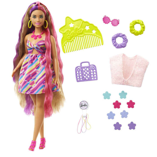 Barbie Totally Hair Flower-themed Doll