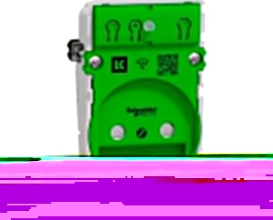 Lauritz Knudsen Fuga Stikkontakt med USB-lader (1,5 modul) Hvit